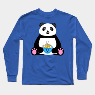 Ramen Panda Long Sleeve T-Shirt